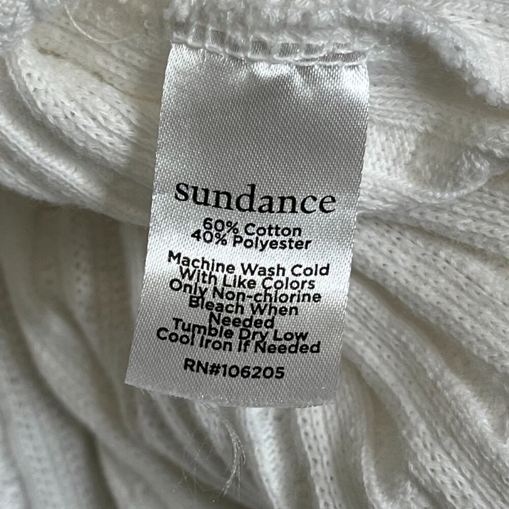 Sundance Cream Ribbed Henley Top - Picture 10 of 10